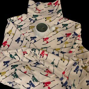 Hanna Anderson Kids 6-7 Turtle neck and free Turtle!!